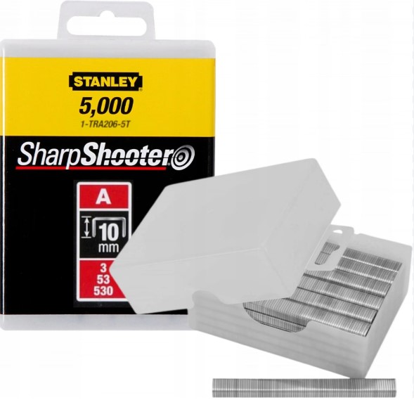 1-TRA206-5T STANLEY KLAMERICE - MUNICIJA ZA HEFTALICU  TIP A  10 MM  5000 KOM