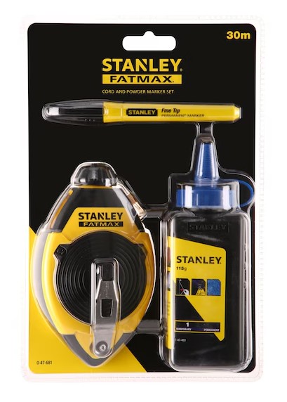 0-47-681 STANLEY FATMAX SET 3 U 1 -  NIT ZA OBELEŽAVANJE KREDA I MARKER