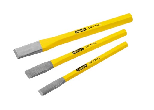 4-18-298 STANLEY SET OD 3 DLETA - SEKAČA ZA METAL 10, 13, 16 MM